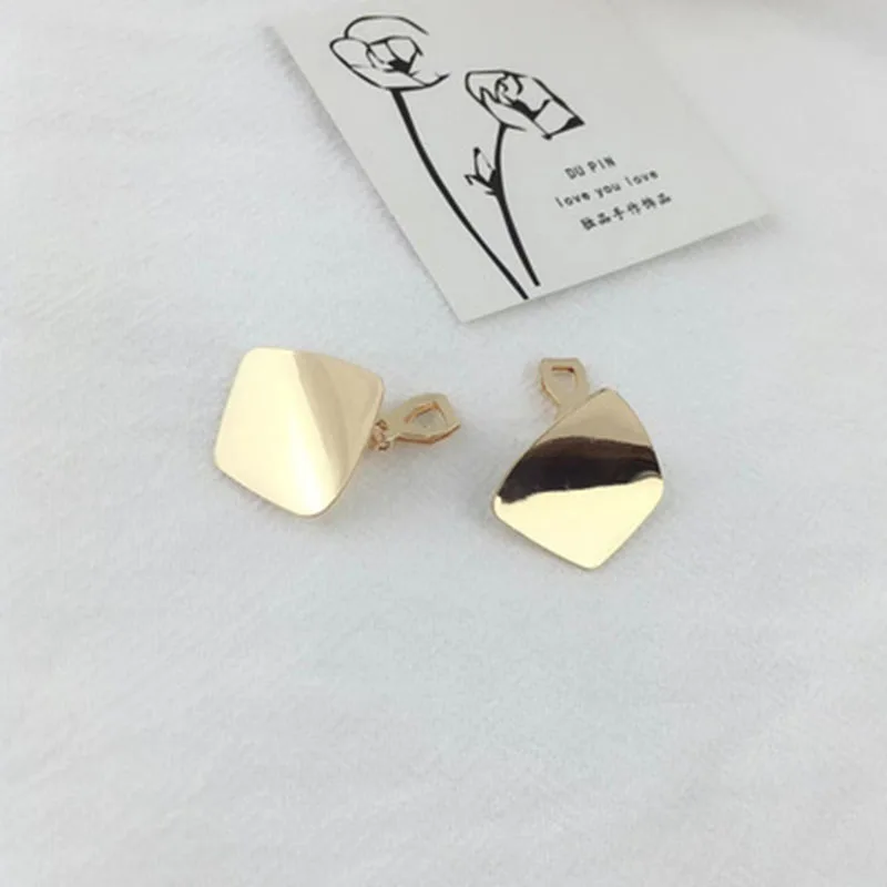 Women\'s Earrings Korean Clip Earrings For Women Non Pierced Geometric Jewelry Metal Earring Fashion Trend Earings Female Jewelry