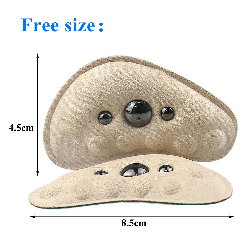 X/O Legs Orthopedic Magnet Massage Insoles  Arch Support Orthotic Insole Flatfoot Corrector Pedicure Insoles Cushion Heel Pads