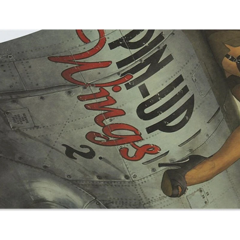 World War ll Sexy Girl Vintage Poster Retro Nostalgic Home Decor Kraft Paper Wall Sticker Bar Cafe Room Decor Posters view 3