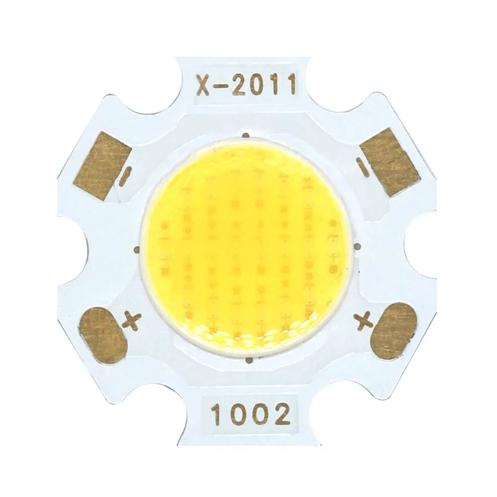 

10PCS 3W 5W 7W 10W LED COB Light Chip Beads 300mA 2020MMGold Line Brighting LED Source Chip Bulb For DIY Spotlight And Footlight