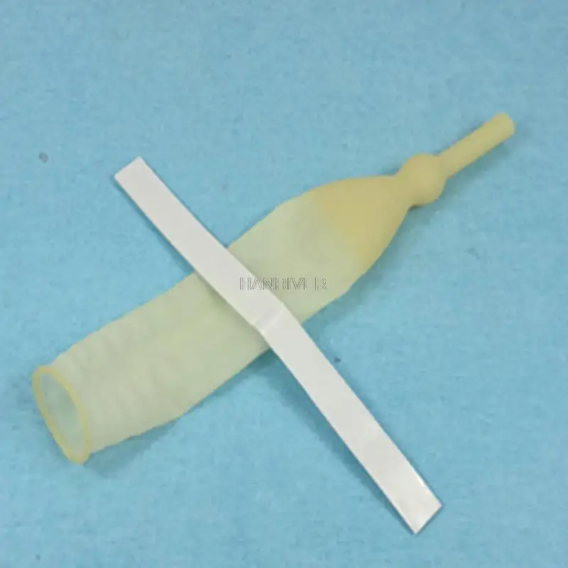 50 pcs 25mm/30mm/35mm/40mm male external catheter single use disposable condom urine collector Latex urine bag pick urinal bag