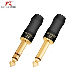 1pc Excellent 6.35mm jack connector,1/4