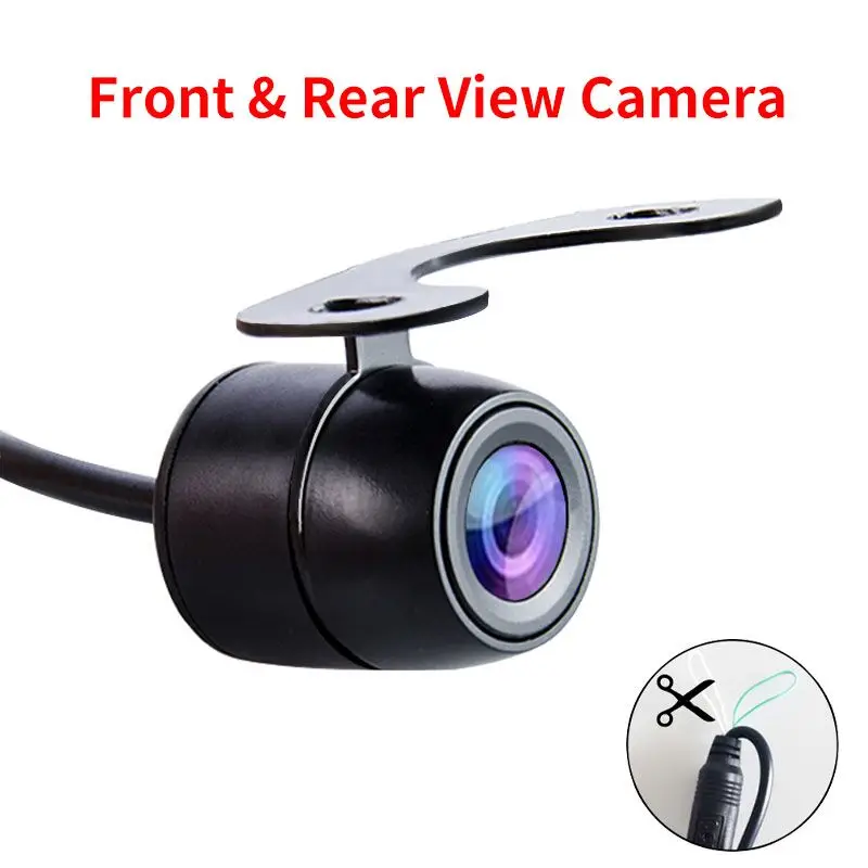 Hippcron Auto Achteruitrijcamera 8LED Nachtzicht Omkeren Auto Parking Monitor CCD Waterdichte HD Video