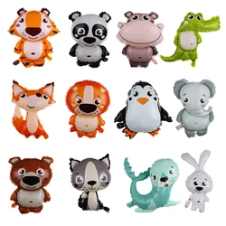 10pcs Cartoon Animal Balloons Set DIY Tiger penguin Balloon Children Inflatable Toys Globos Birthday Party Decorations Kids