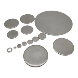 10pcs 6mm 7mm 8mm 10mm 12mm Stainless Steel Circular Plate 304 Disc Plate Circular Flat-plate Round Disk Sheet Customized