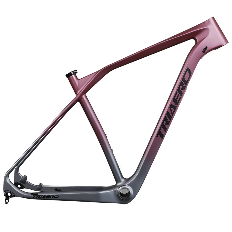 

2022 Ican New Painting 29er Hardtail Toray Carbon T700 Mtb Bike Frame With BB92 Bottom Bracket 135 142 Rear Axle Available