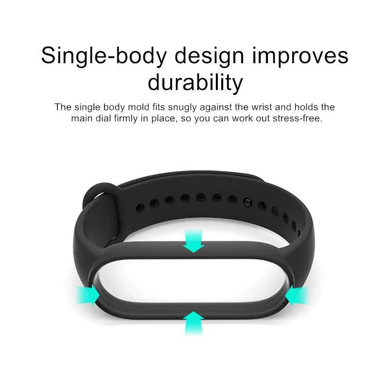 Xiaomi Original Wrist Watch Strap Color Bracelet Smart Accessories for Mi Band 5 NFC Smart Wristband