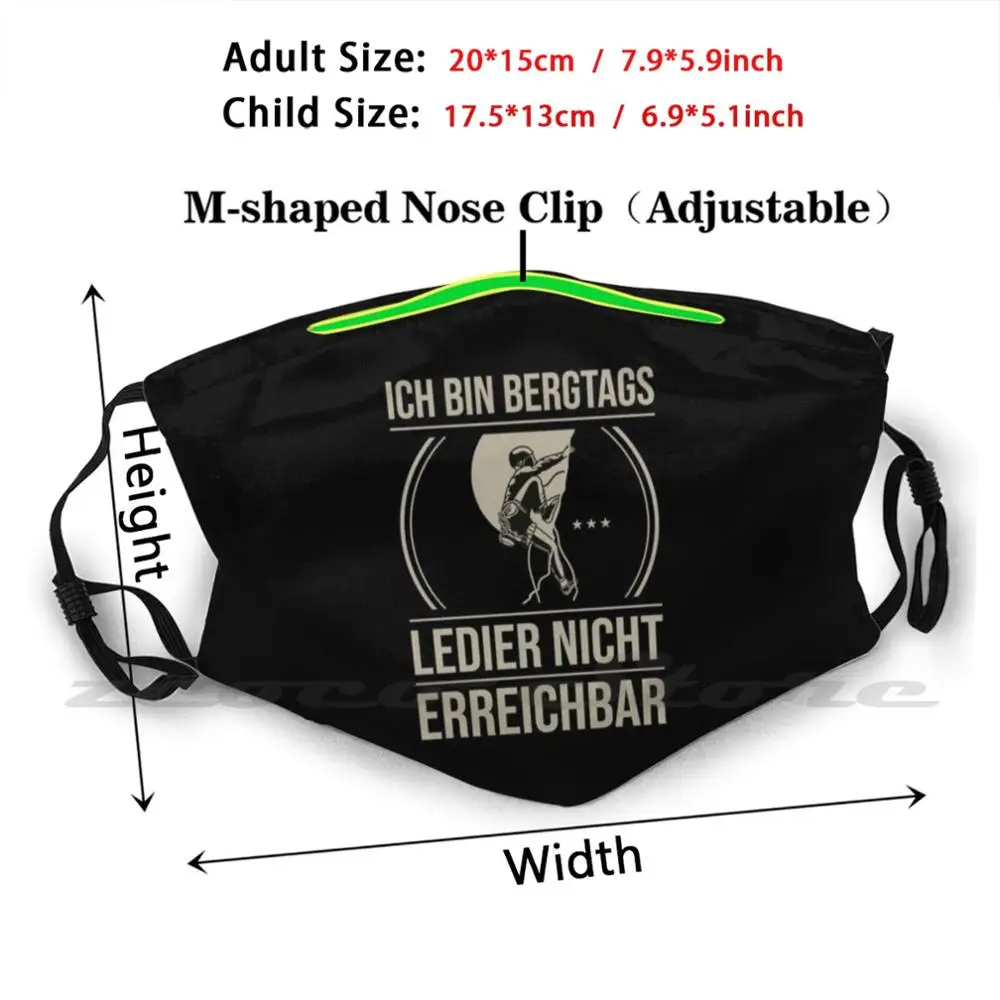 Freeclimber En Boulderen Liefhebbers Masker Doek Herbruikbare Print Filter Wasbare Die Klim In De Bergen En Klim Pieken Geen