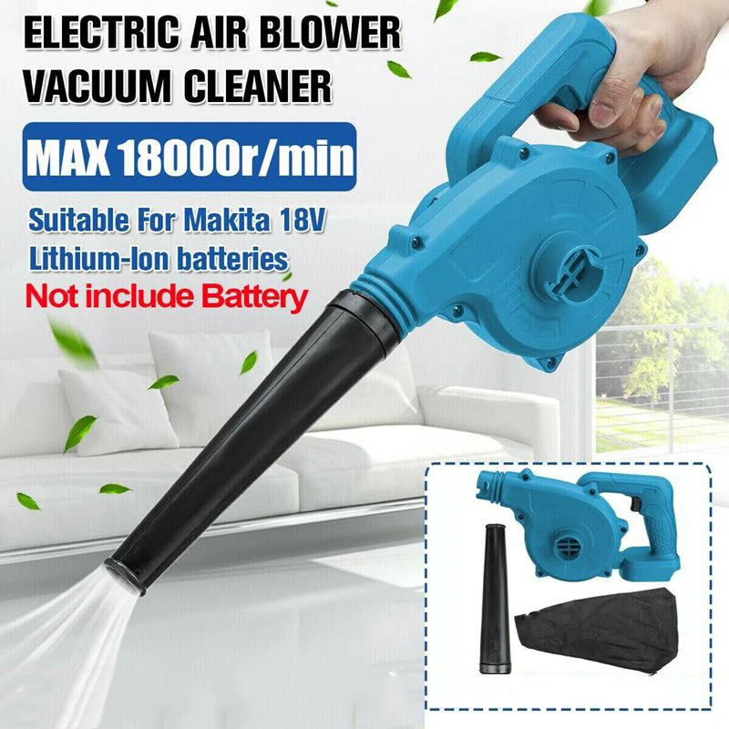 

Cordless Blower Vacuum Clean Air Blower for Dust Blowing Dust Computer Collector Hand Operat Power Tool For Makita Battery