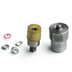 7.5/ 9.5/ 11 MM Snap-faster Buttons Dies Metal Snap-fitting Tools Press Molds Metallic  Children 's Clothing Buckle