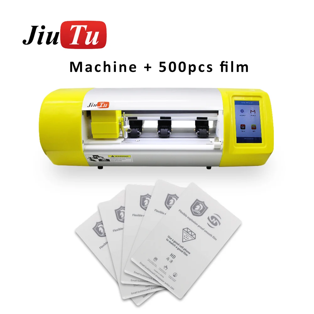 

Newest 500Pcs Film Cutting Machine Curved Screen Protector For iPhone iPad Tablet Plotter Machine