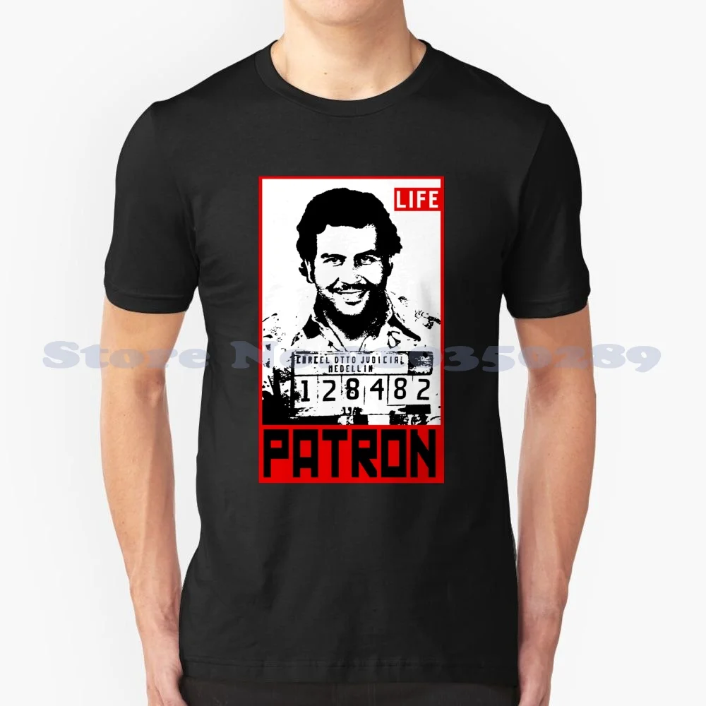 Pablo Escobar Summer Funny T Shirt For Men Women Plata O Plomo Shot Cinema Movies