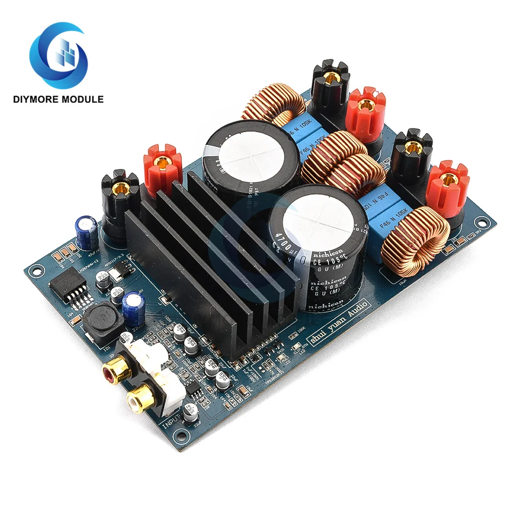 TPA3255 2.0 Digital Amplifier Board DC24-48v Strong High Power 300W + 300W Class D o Digital Amplifier Board