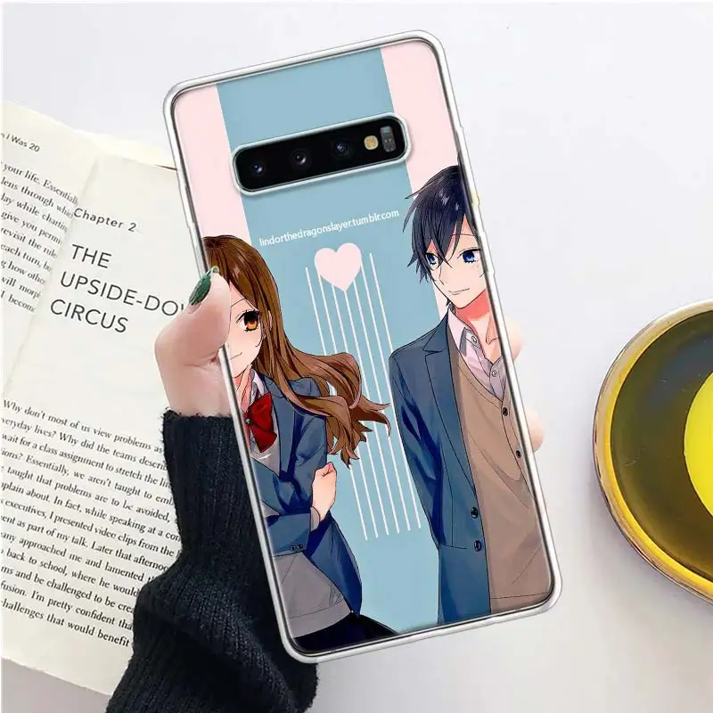 Horimiya Anime Phone Case For Samsung Galaxy S24 S22 S23 Ultra S20 FE S10 S21 Plus S10E S9 S8 + Coque Back Cover