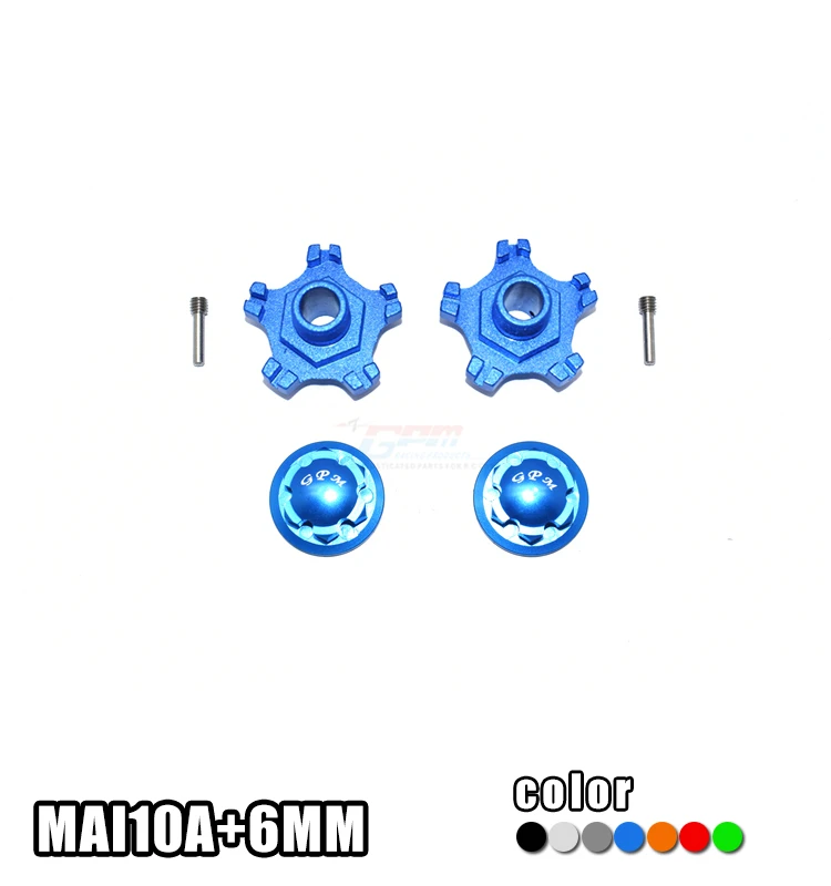 

GPM ALUMINUM WHEEL HEX (+6MM)+WHEEL LOCK For 1/7 ARRMA 4WD INFRACTION 6S BLX ALL-ROAD STREET BASH-ARA10900 1RC Upgrade