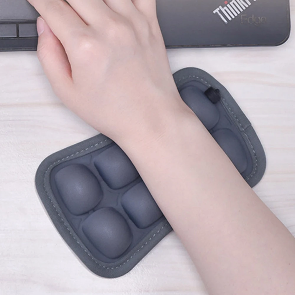 Comfortable Anti Slip Inflated Hand Wrist Rest Pad Durable Washable Breathable 3D Airbag Stress Reliever Hand Tray With Inflator