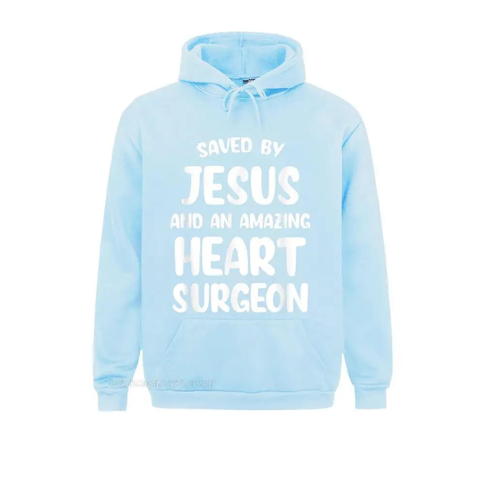 Saved By Jesus And An Amazing Heart Surgeon Bypass Surgery Casual Long Sleeve Hoodies Summer Men Sweatshirts Street Hoods Newest