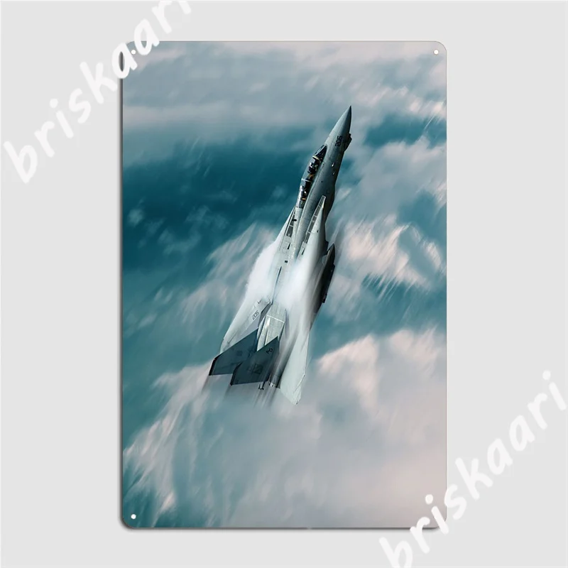 The Us Navy F14 Tomcat Climbing Rapidly Poster Metal Plaque Wall Mural Painting Cinema Living Room Customize Tin Sign Poster