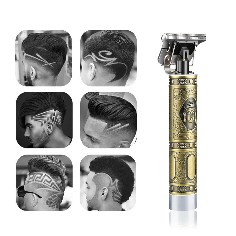 

USB Rechargeable Baldheaded Hair Clipper Electric hair trimmer Cordless Shaver Barber Haircut Portable Cutting Machine for Men