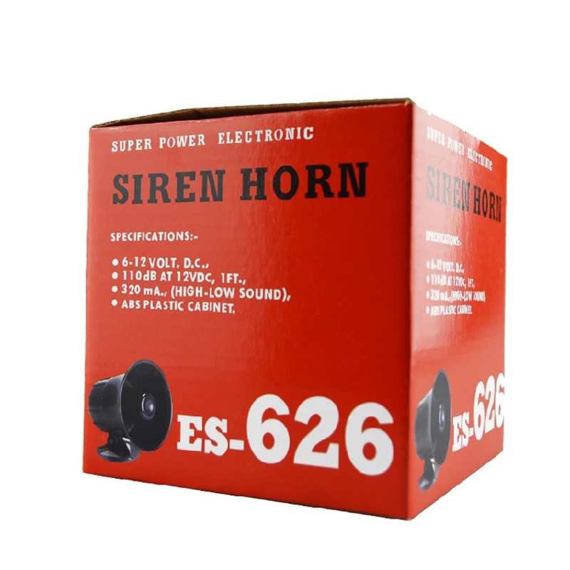 Security DC 12V Outdoor Alarm Siren Wire Loud Alarm Horn 115Db Exterior Sirena Alarma Speaker For Alarm System 15W