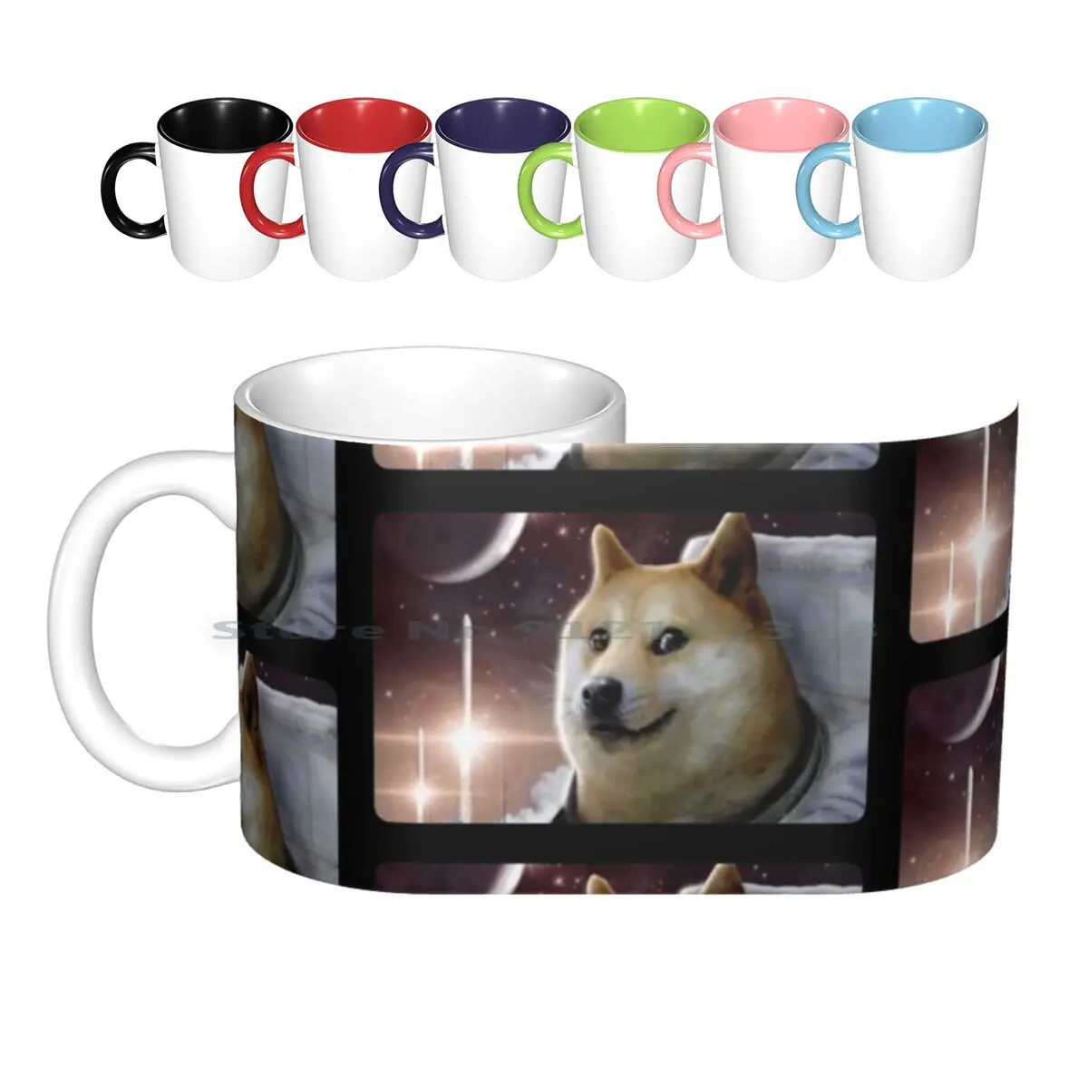 Copy Of Doge Coin Dogecoin Ceramic Mugs Coffee Cups Milk Tea Mug Doge Dogecoin Accepted Here Bitcoin Cryptocurrency Dog Stock