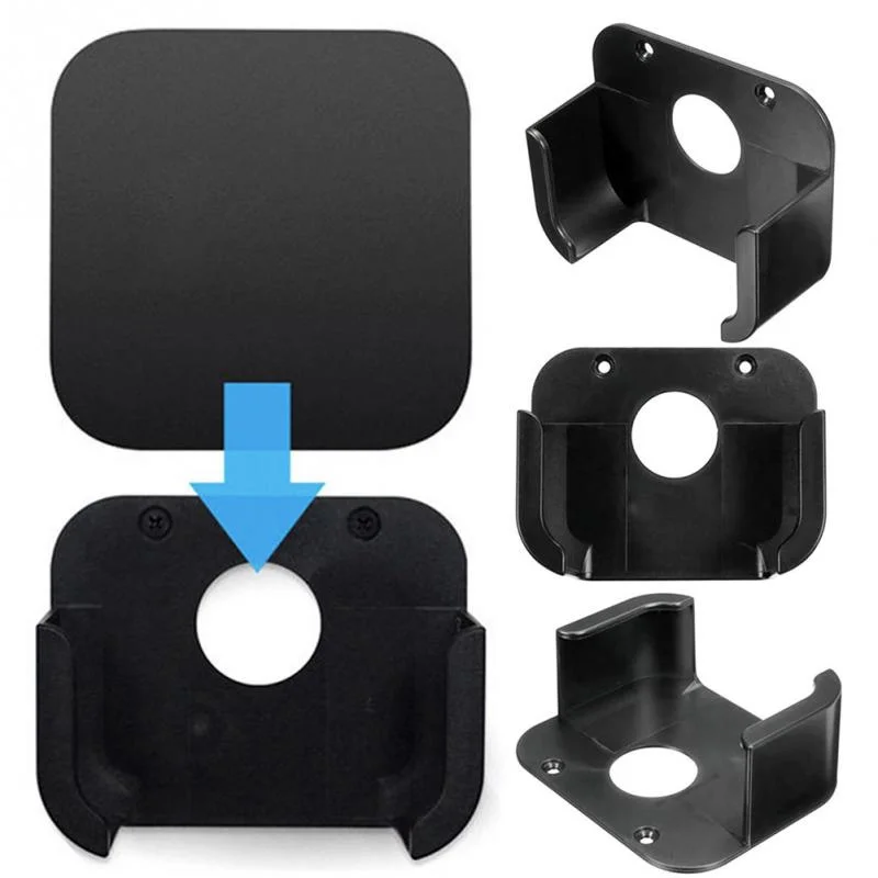 Wall Mounted TV Box Holder For Apple TV 4 Media Player Protective Cradle STB Fixing Rack Stand Television Set Top Box Bracket