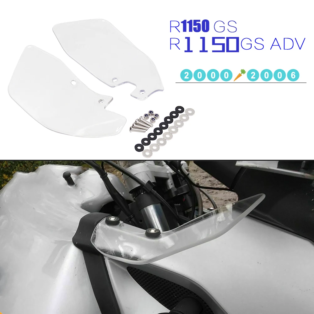 

2000-2006 FOR BMW R1150GS R 1150 GS Adventure Adv Motorcycle Side Wind Deflectors Windshield Windscreen