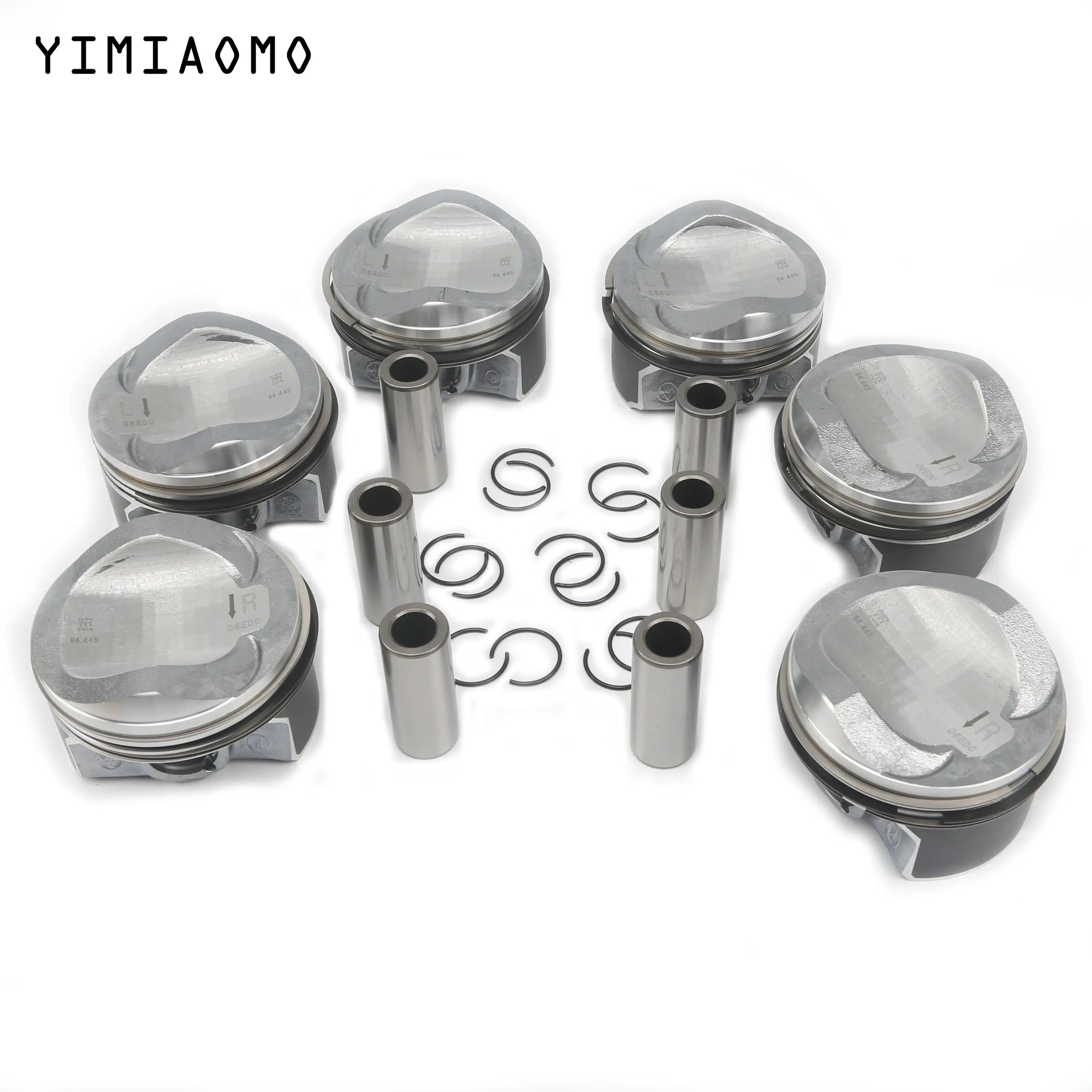 

06E 107 065 EC 22MM Piston & Piston Rings Assembly For Audi A4 A5 A6 A8 A7 Sportback Q7 S4 S5 S6 S8 Quattro 3.0TFSI CREC CRED