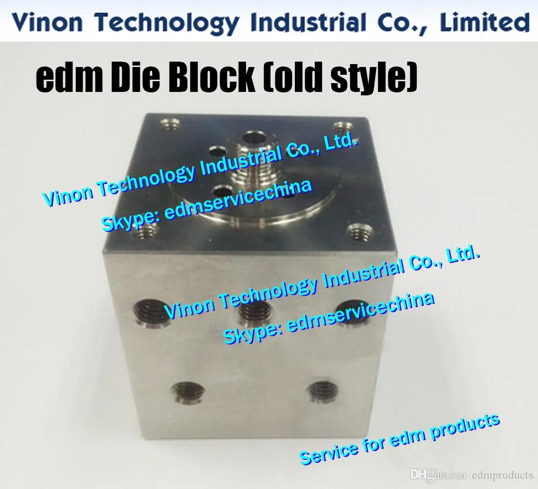 3081247 edm Die block upper for S odick AQ325L,AQ535L,AQ360 series wire cut edm machines Conductivity Block F S5013-1