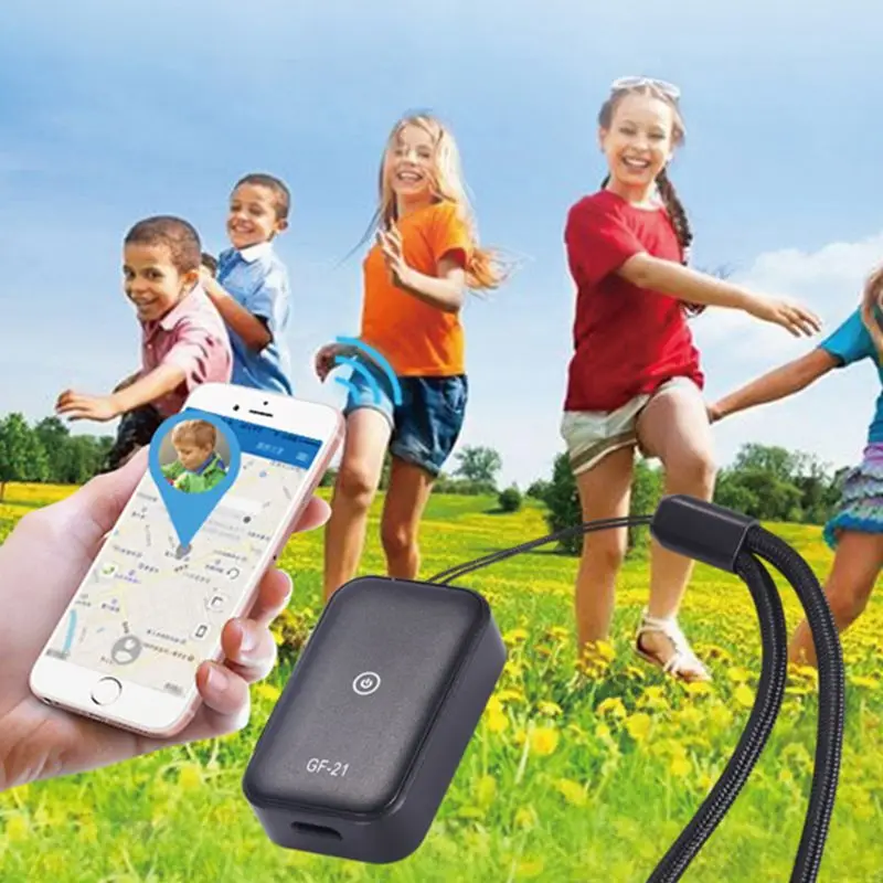 GF21 GF21 미니 GPS 실시간 자동차 트래커 분실 방지 장치, 음성 제어 녹음 로케이터 고화질 마이크 포지셔닝