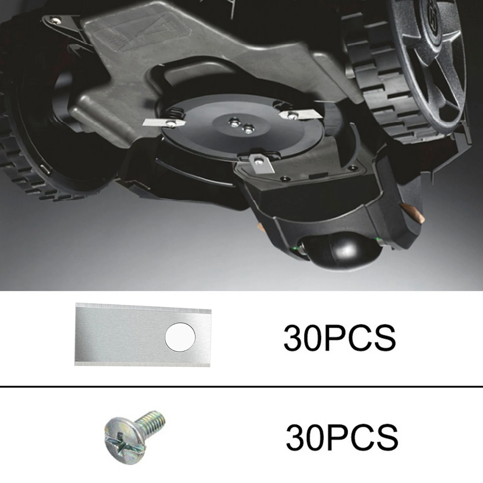 Imagem -06 - Anti-rust Durável Robot Lawn Mower Substituição Lâmina Cortador Cortador Automático para Bigmowdiy Robot Máquina de Corte Lawnmower Ferramentas