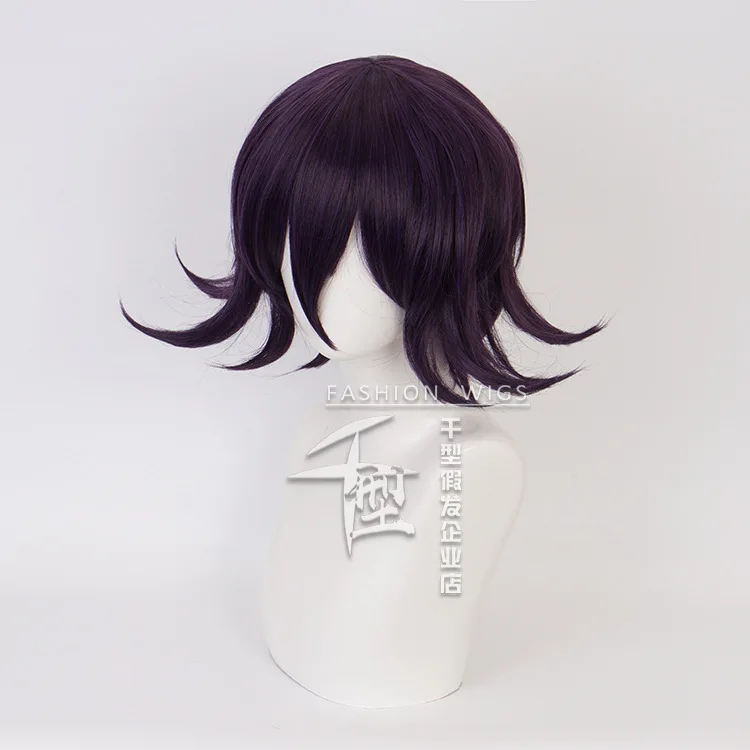 Danganronpa V3: Doden Harmonie Ouma Kokichi Korte Pruik Cosplay Kostuum Dangan Ronpa Synthetisch Haar Halloween Party Pruiken