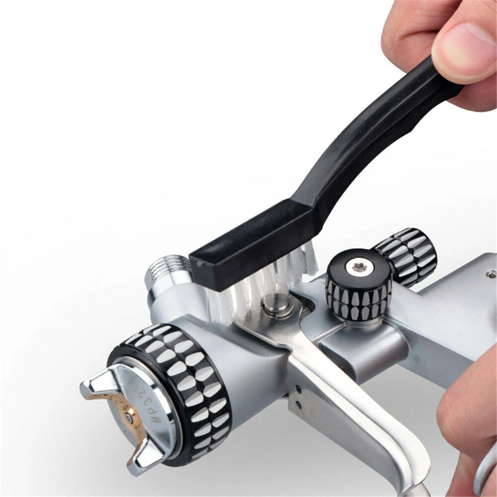 WENXING 17 Chiếc Bình Bơm Phun Xịt Vệ Sinh Kim Phun Bộ Công Cụ Sửa Chữa Kim & Bàn Chải