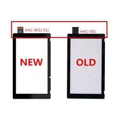 Replacement for Nintendo Switch V1 HAC-001 HAC-001(-01) Touch Screen Touchpad Glass Digitizer with QR Cord For NS Switch Console