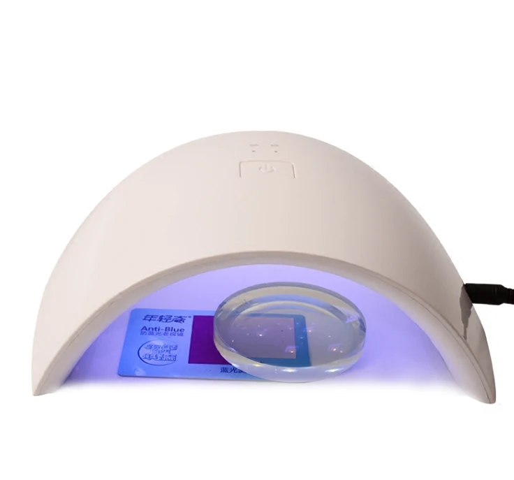 Color-changing lens tester, anti-blue lens tester, machine, purple light, glasses, test tool, instrument, color changer