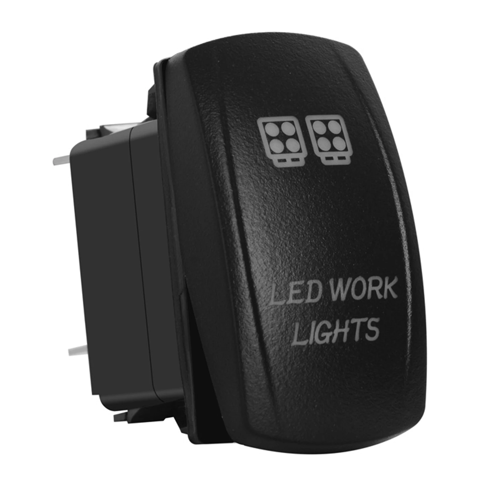 1 PCS Laser-Etched Rocker Switch with Dual Led Light for the ARB/Carling/NARVA 4x4 Style, Car Accessories