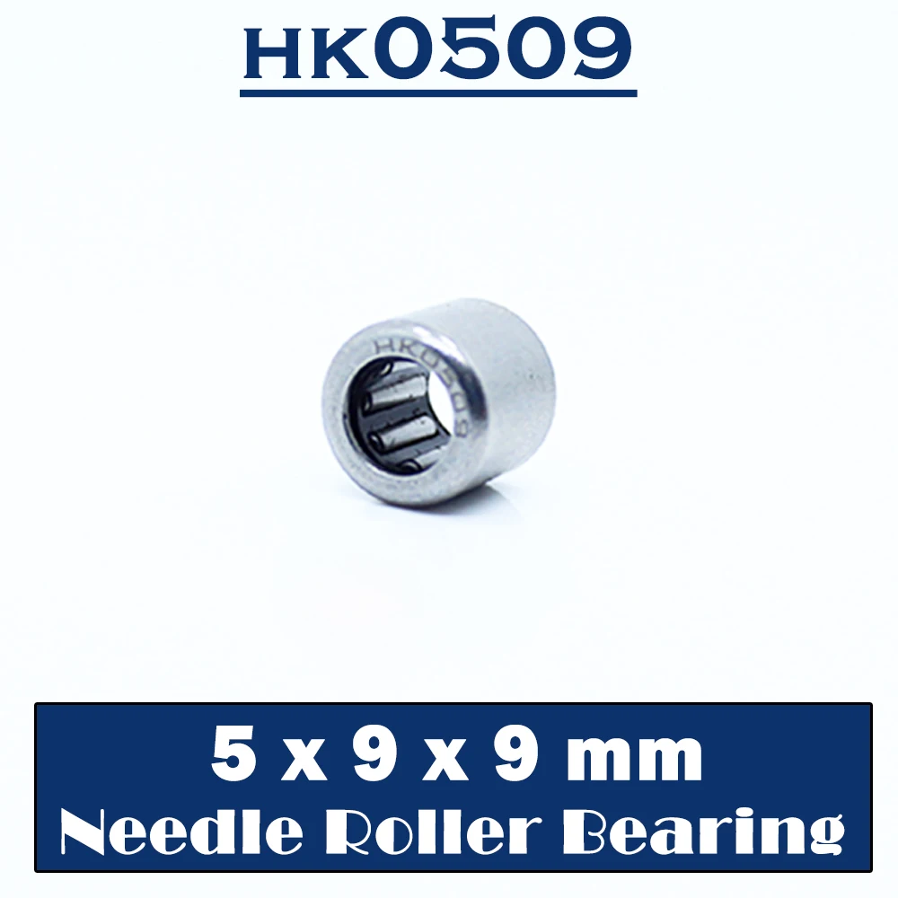 HK0509 Needle Bearings 5*9*9 mm ( 10 PCS ) Drawn Cup Needle Roller Bearing HK050909 TLA59Z