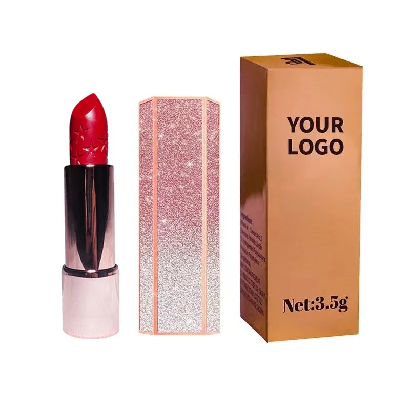 30pcs Wholesale Custom Velvet Matte Lipstick Make Your Own Brand Makeup Vendor Oem Waterproof Natural Lipsticks Private Label