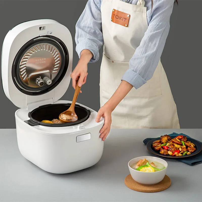 TOKIT IH Smart Pressure Cooker 5L home large capacity non-stick cooker multifunctional rice