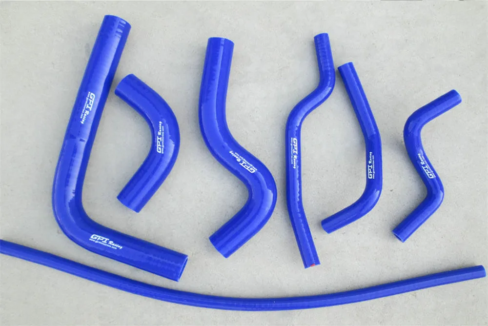 1986 1987 1988 1989 1990 1991 1992 1993 1994 1995 Silicone Radiator and Heater blue Hose For SUZUKI SAMURAI