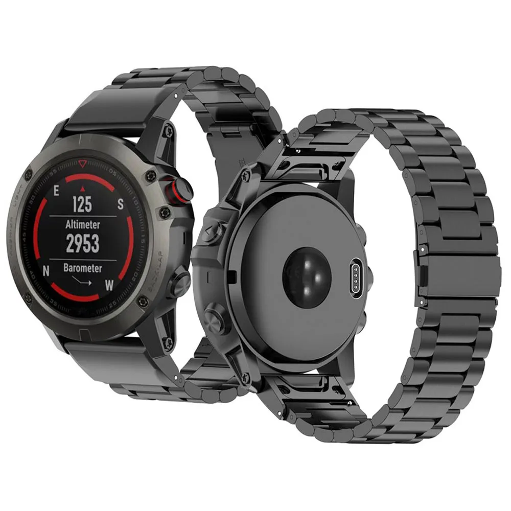 Fenix 7s pro/6s/5sバンドリストバンドgarmin epix pro 42mm/ instinct 2sスマートウォッチ20mmステンレススチールメタル用
