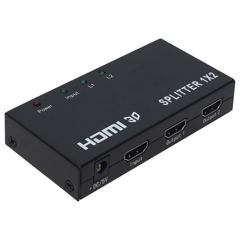 POWERMASTER PM-14217 1.4V 2 PORT HDMI SPLITTER DISTRIBUTOR