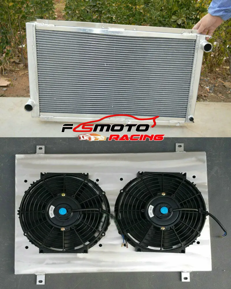 

42MM for Subaru Impreza WRX GC8 STI 2.0L 1992-2000 Manual + Fan Aluminum Racing Radiator