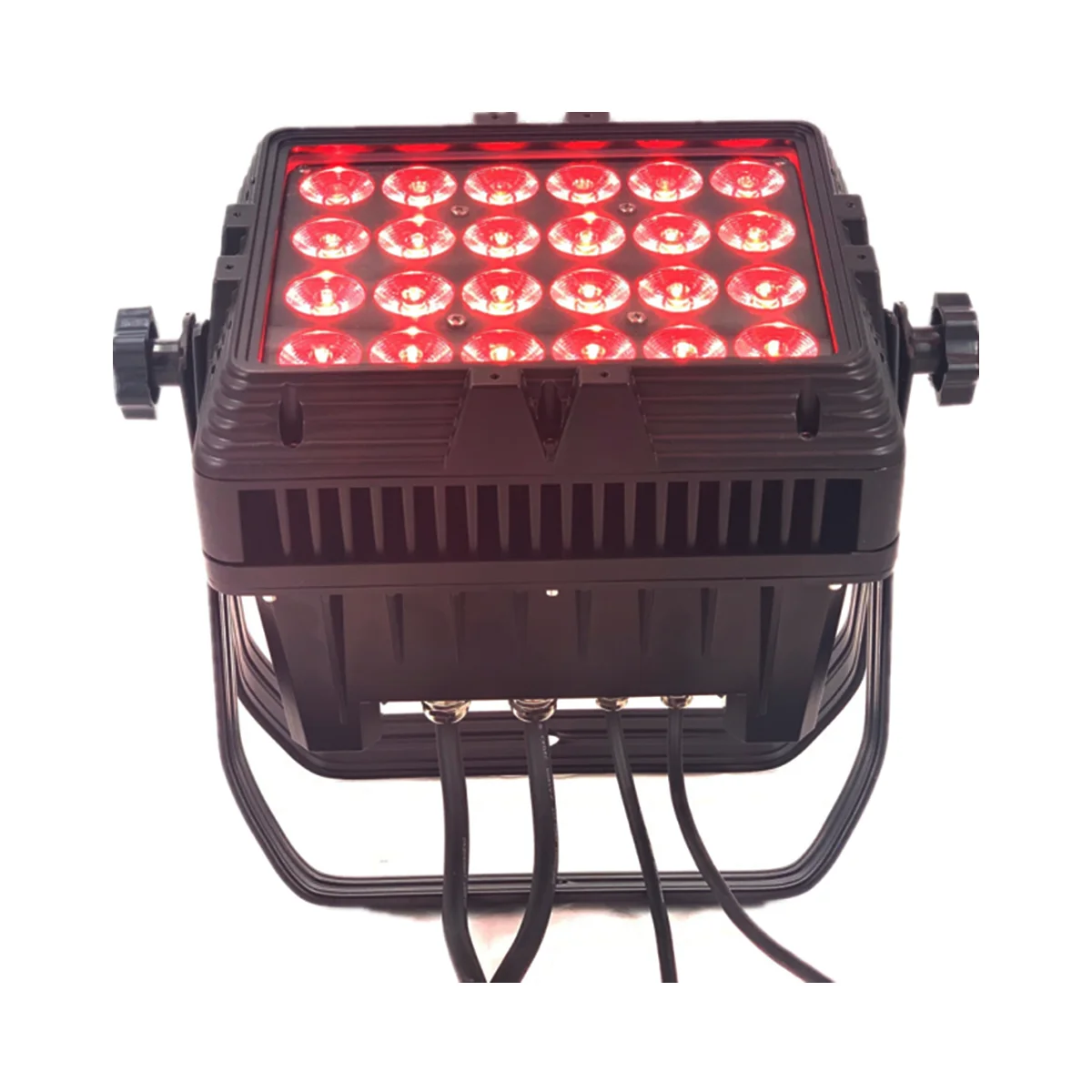 New arrival!! IP65 Wateproorf  Disco Decoration Wall Wash Light 24x18W RGBWA UV 6in1 Stage DJ Spot Flood Light