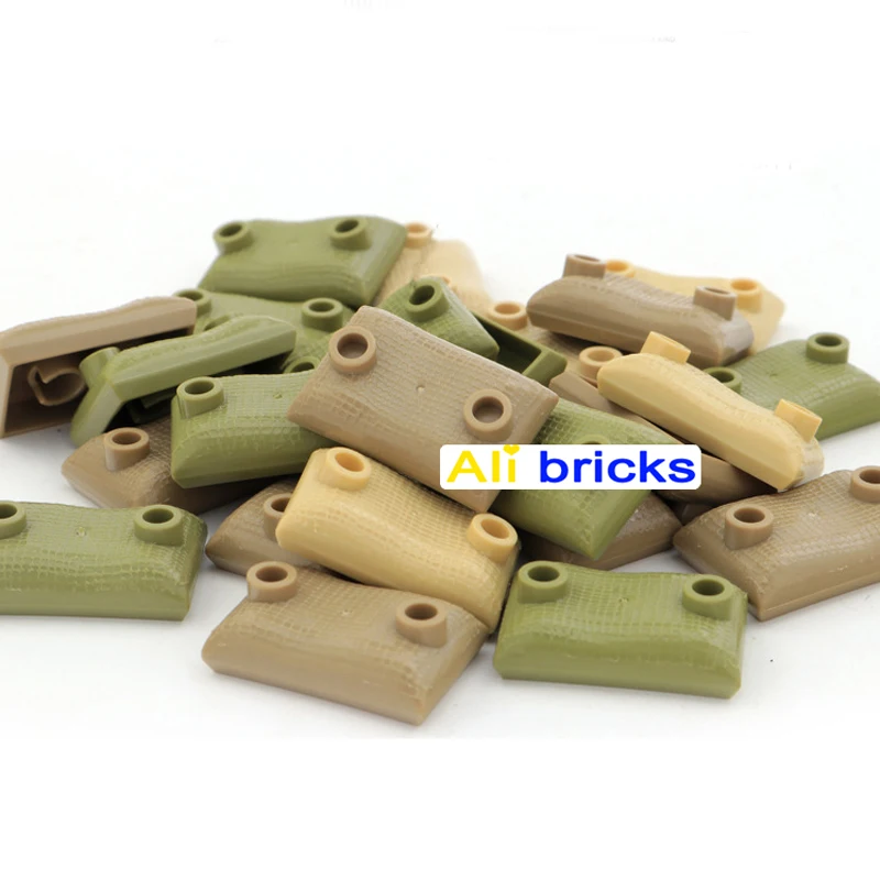 400pcs Building Blocks Wall Bricks Military Special Forces Sandbag Educational Creative Toys For Children Kids Gifts