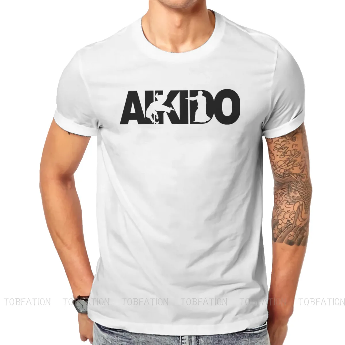 Cool Style TShirt Aikido Hapkido Boken TANTO JO Martial Arts Comfortable New Design Graphic T Shirt Stuff Hot Sale
