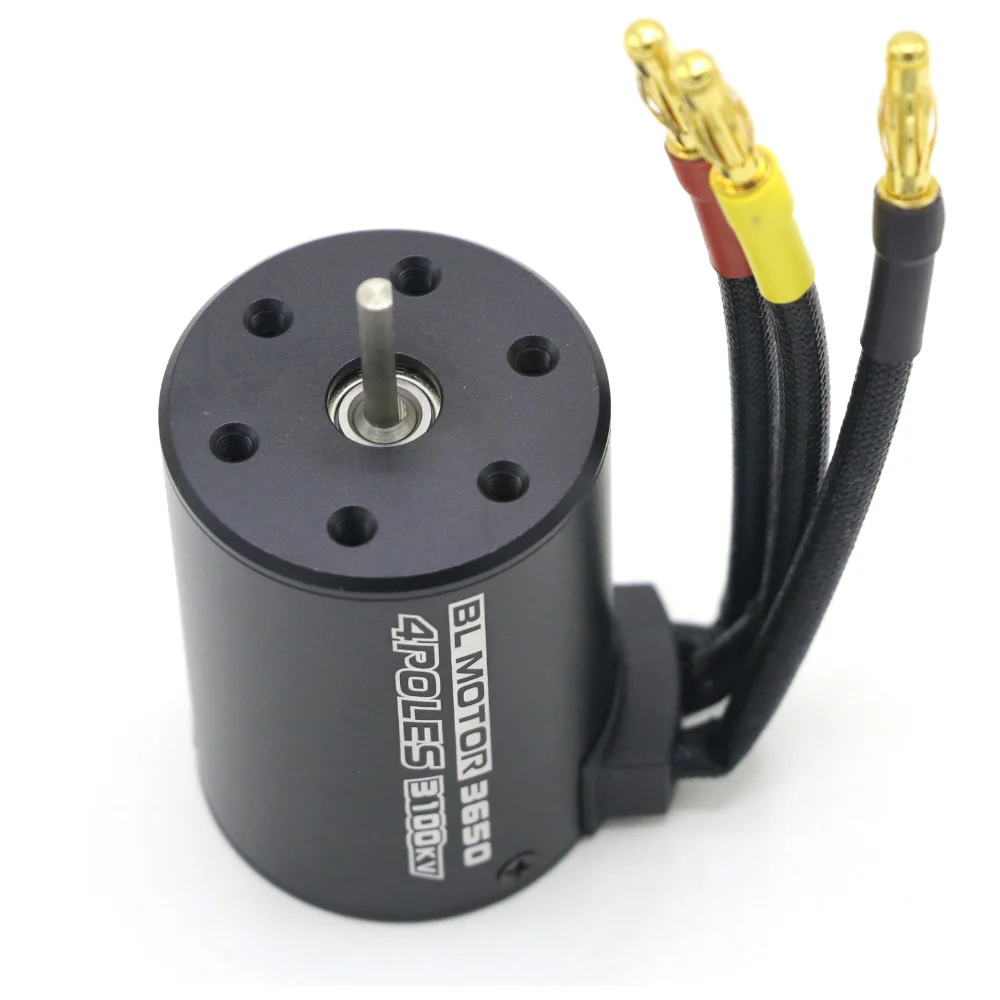 RC Motor 3650 3100KV / 3900KV / 4300KV / 5200KV Bürstenloser Motor & 45A 60A 80A 120A ESC Combo Set für 1:10 RC Auto RC Boot Teil – Detail 11