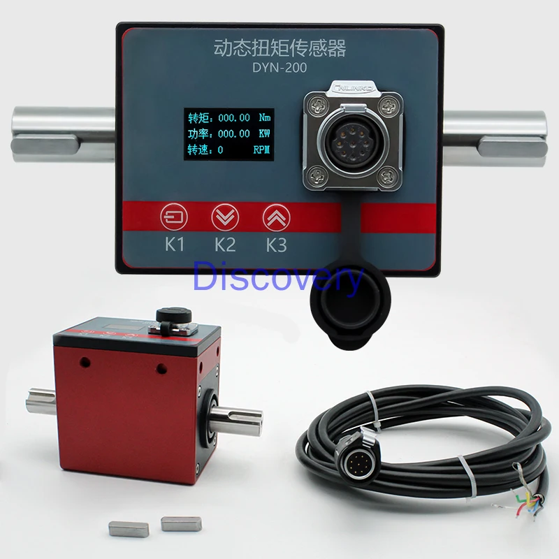 

Ocean DYN-200 Dynamic Torque Force Sensor Rotation Torque Speed Measurement Instrument Torque Power Detector