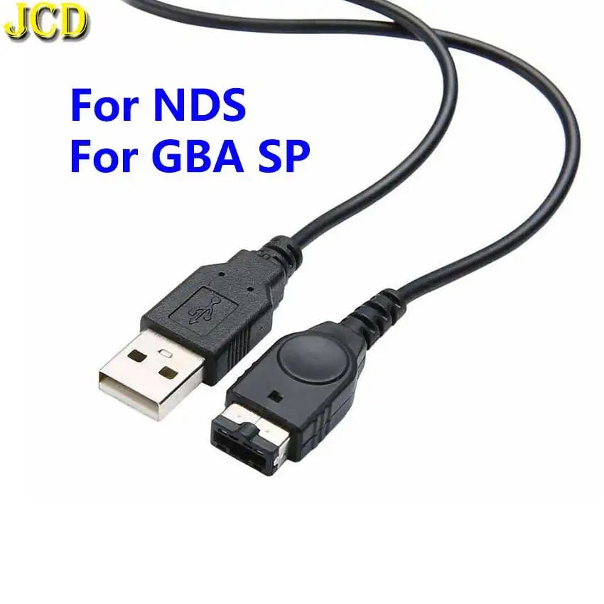 JCD Cable cargador USB para NDS Lite NDSL NDSi, Cable de carga de energía, línea para GBA SP para 3DS, nuevo controlador 3DS LL XL
