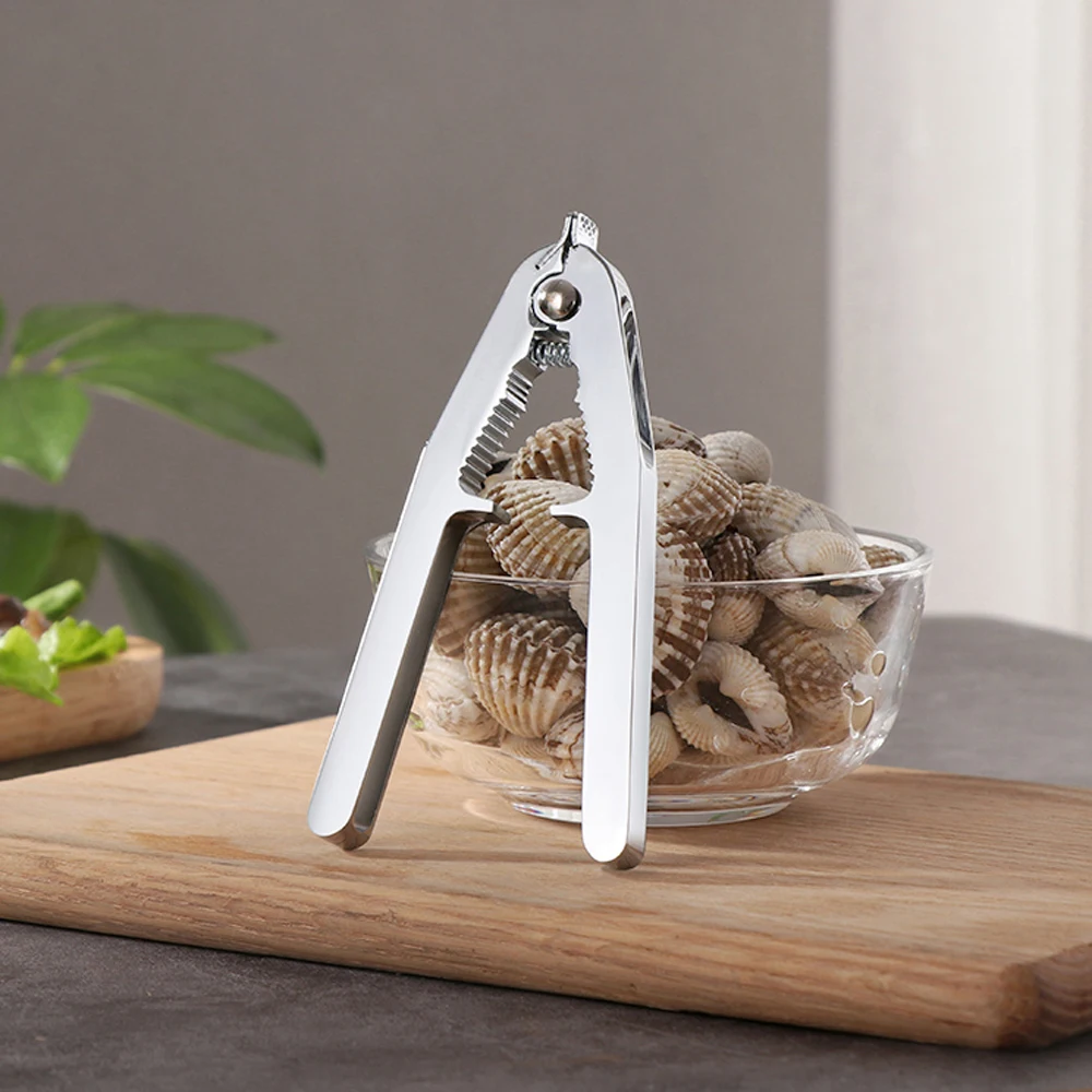 Creative Zinc Alloy Shellfish Opener Clam/Scallop/Oyster Sheller Nut Crusher Useful Kitchen Seafood Tools For Home Restaurant